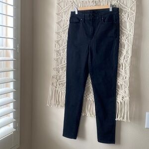 Joes high waisted/Mom  skinny black jeans sz 29